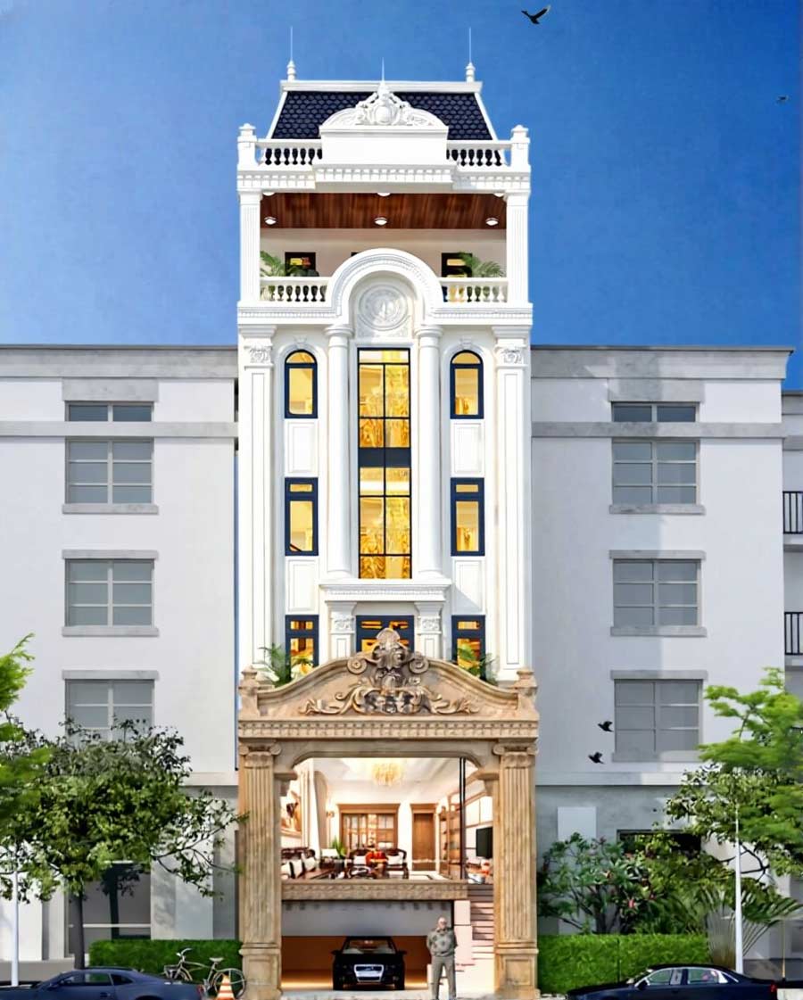 Thiết kế khách sạn 2 sao