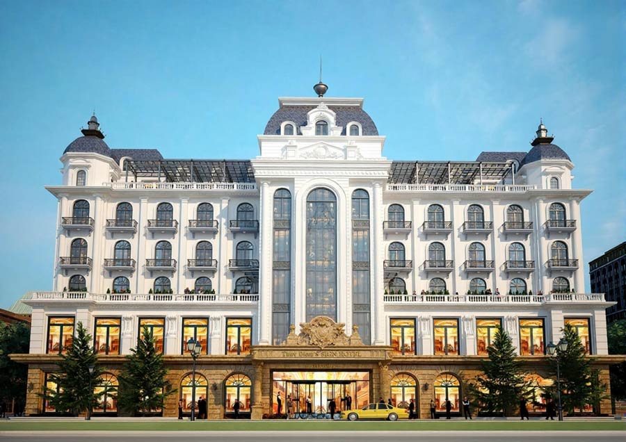 Thiết kế khách sạn 5 sao