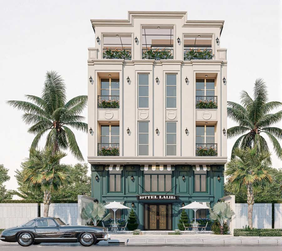 Thiết kế khách sạn phong cách Minimalist