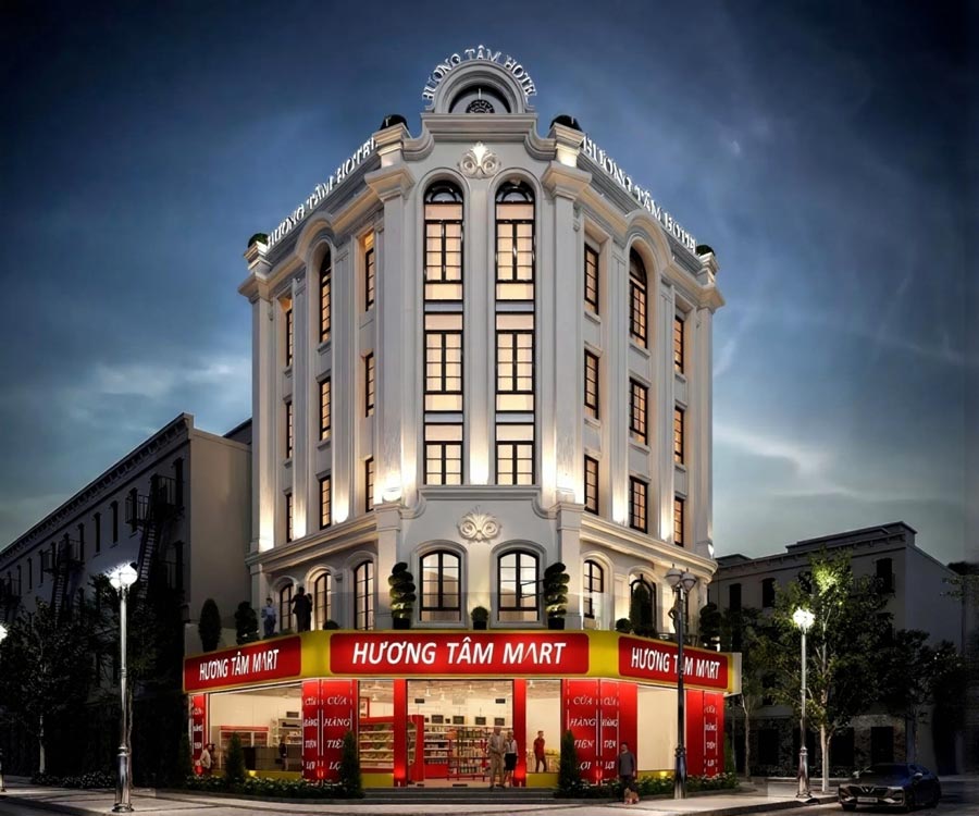 Thiết kế khách sạn tân cổ điển