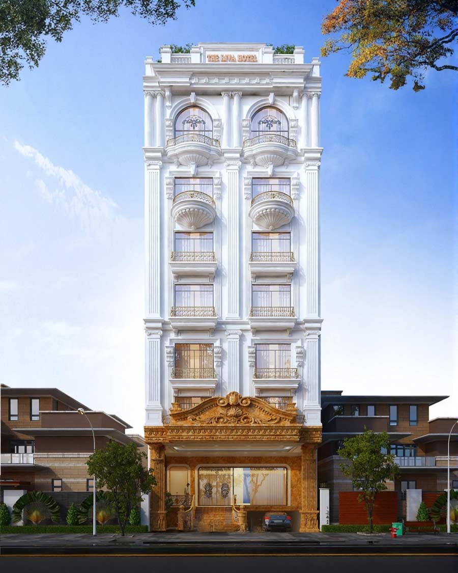 Thiết kế khách sạn tân cổ điển