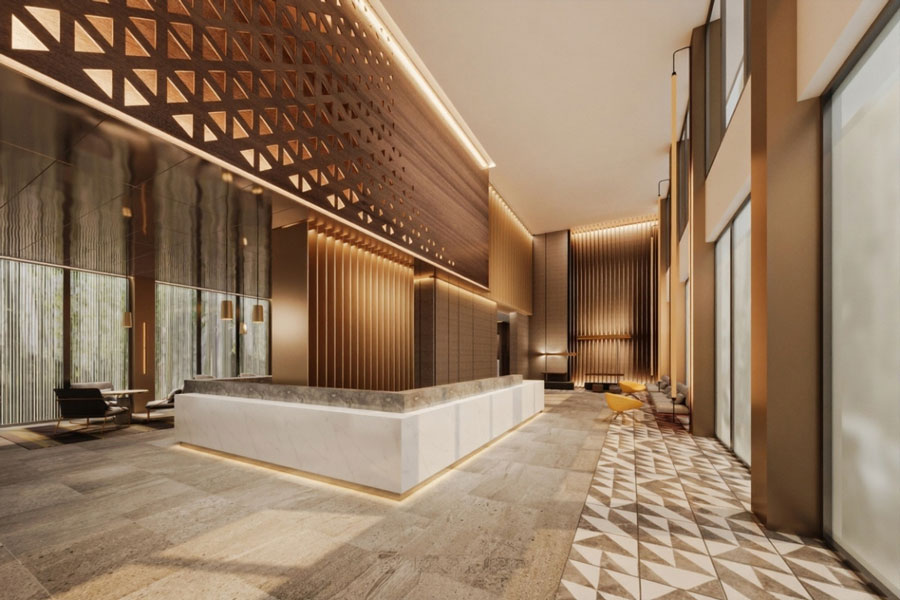 Thiết kế sảnh khách sạn