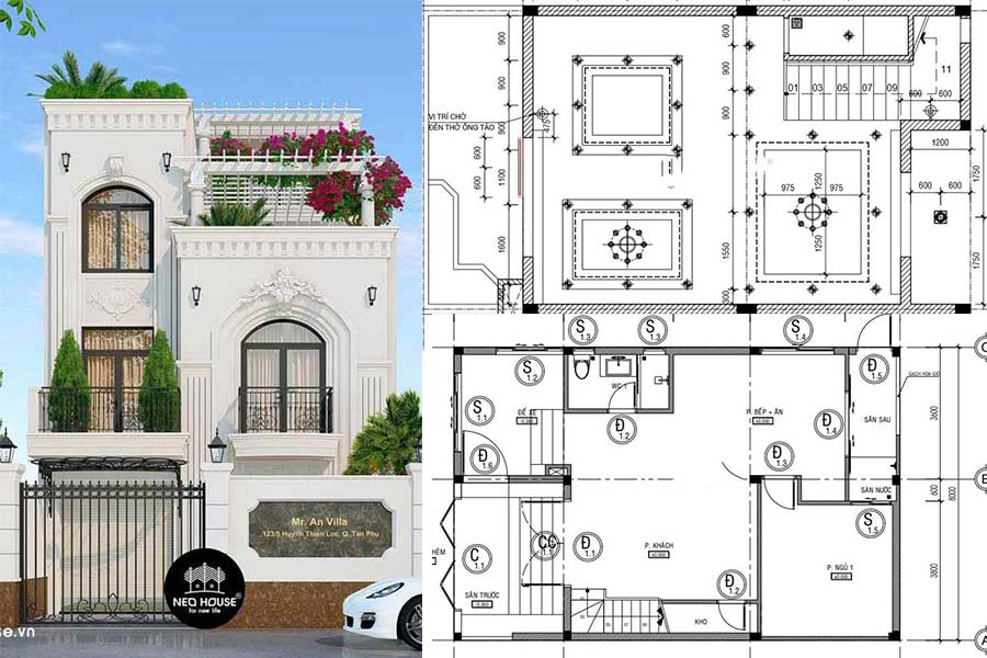 Bản Vẽ Thiết Kế Điện Nhà Biệt Thự: Tầm Quan Trọng Khi Thi Công