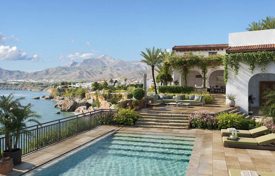 Biệt thự biển phong cách Địa Trung Hải