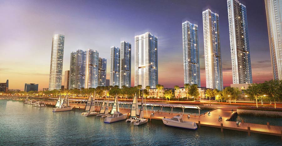 TOP 3 - The Victoria Vinhomes Golden River (Quận 1, TP.HCM) ~ 154 – 500 tỷ đồng