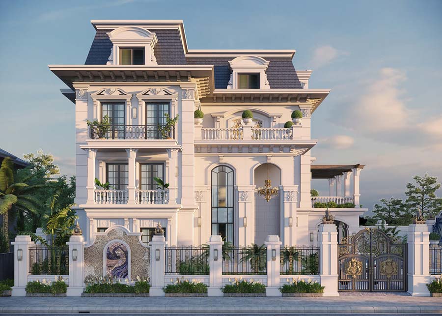 Biệt thự phố có sân vườn