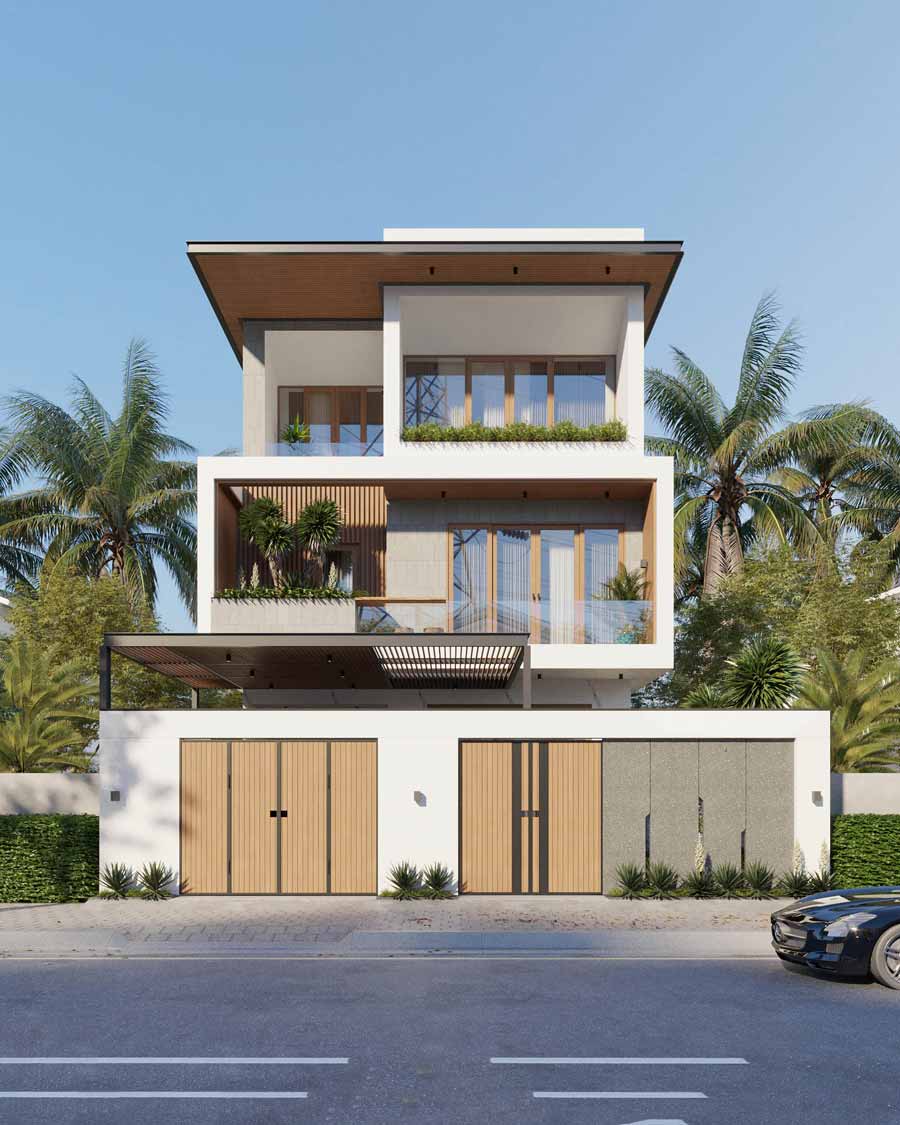 Biệt thự phố mặt tiền 10m