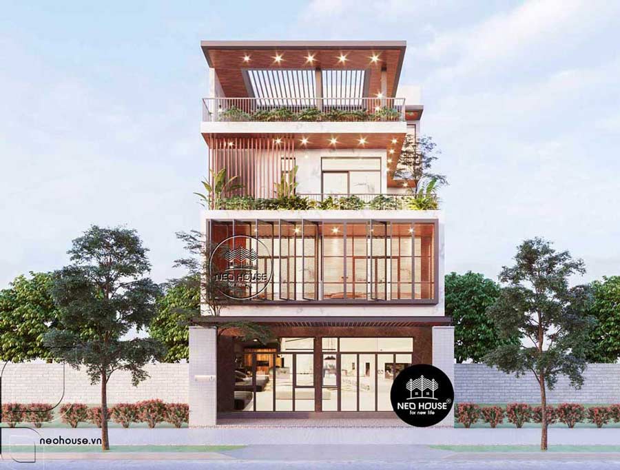 Biệt thự phố mặt tiền 9m