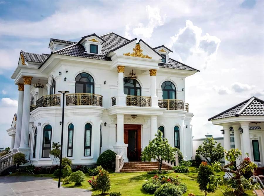 Cách tính sơ bộ chi phí xây biệt thự 2 tầng trọn gói