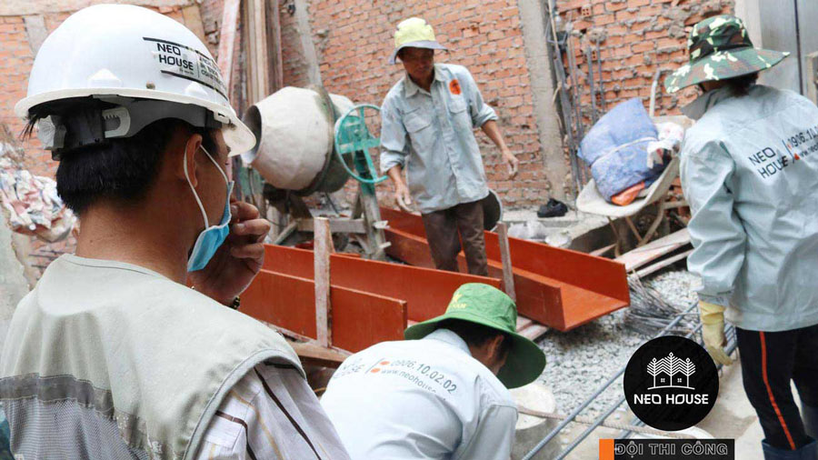 Cam kết về thi công nhà phố 3 tầng tại NEOHouse