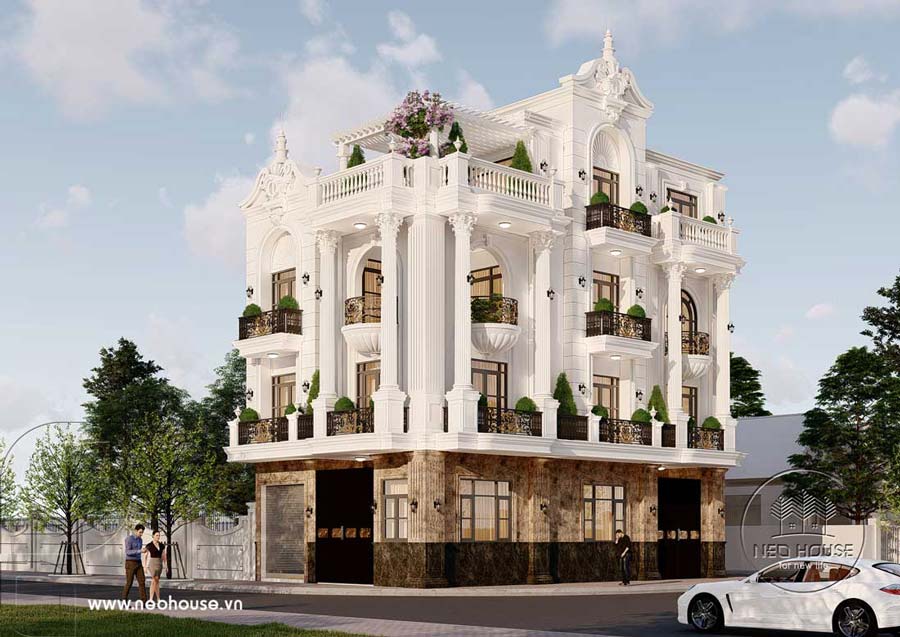 Các dự án thiết kế xây dựng biệt thự nổi bật được NEOHouse thực hiện: