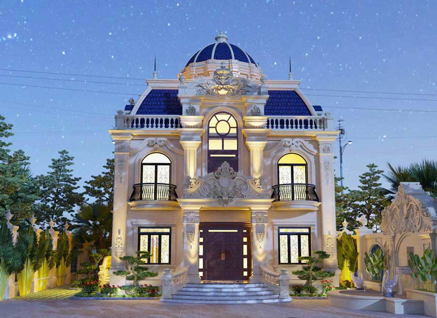 Lựa chọn bảng màu chủ đạo tôn lên vẻ sang trọng cổ điển