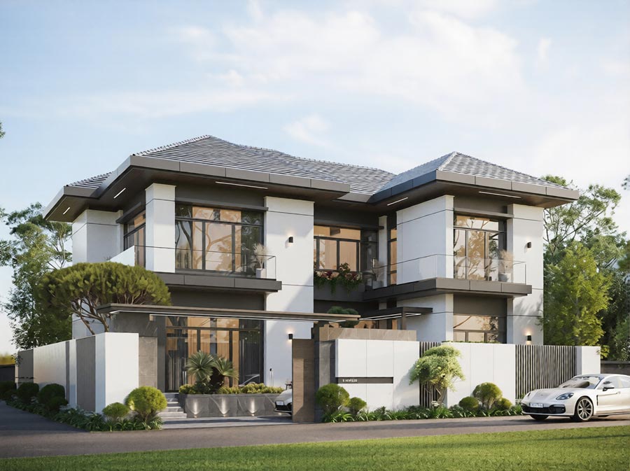 Tham khảo các dự án biệt thự đã hoàn thiện