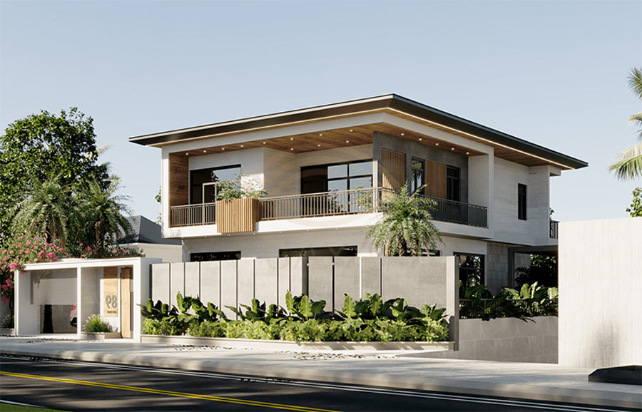 Yếu tố cảnh quan và các hạng mục phụ trợ