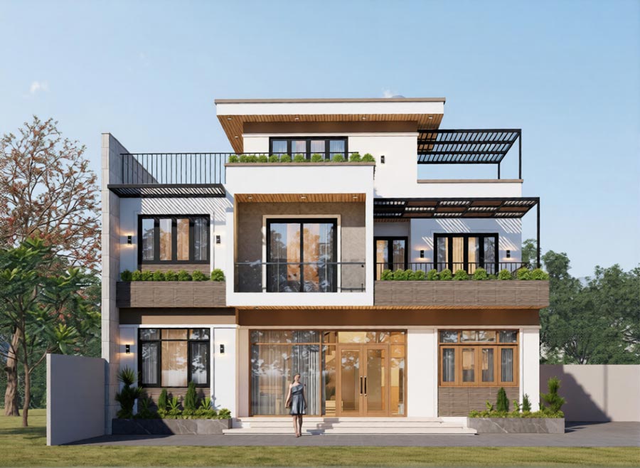 Thiết kế kiến trúc mang đậm dấu ấn cá nhân