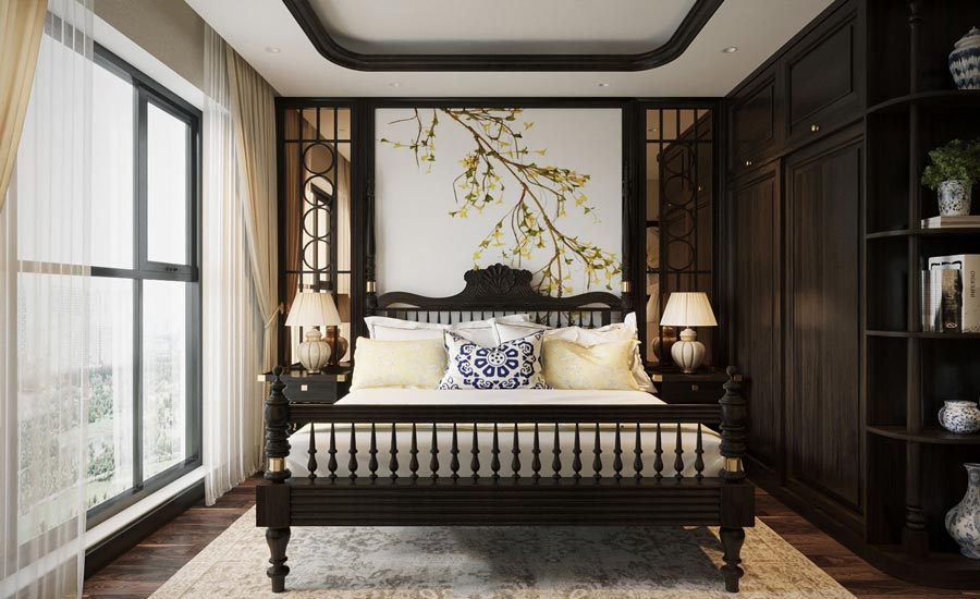 Phòng ngủ Indochine