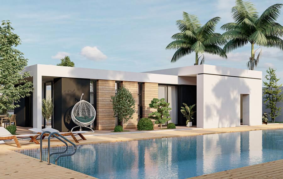 Cải tạo biệt thự có sân vườn – hồ bơi