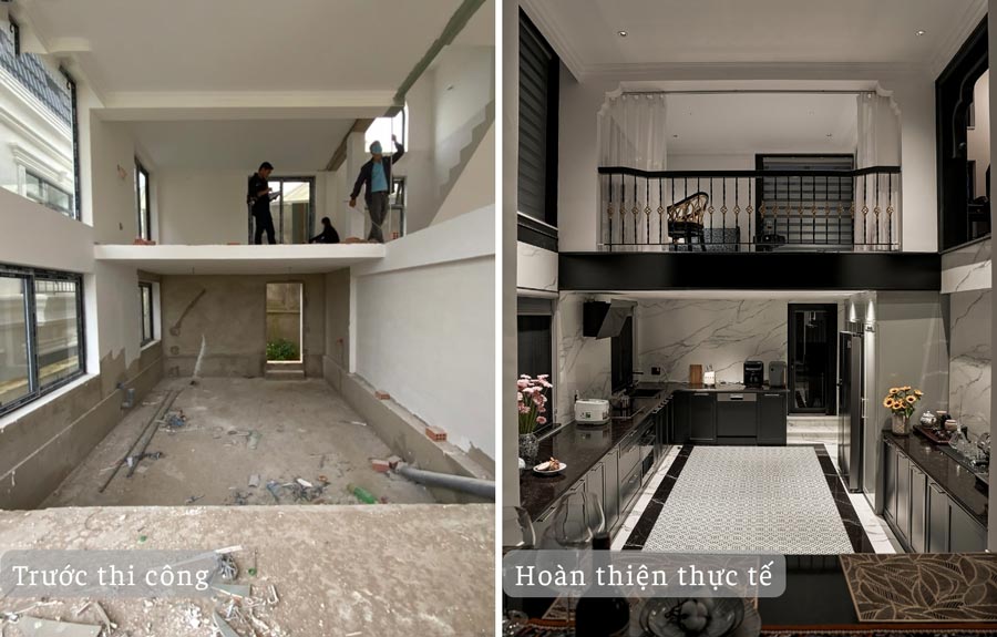 Hoàn thiện nội thất biệt thự cao cấp