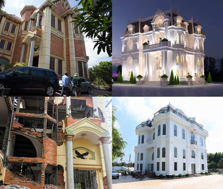 Cải tạo biệt thự tân cổ điển – nâng cấp mặt tiền