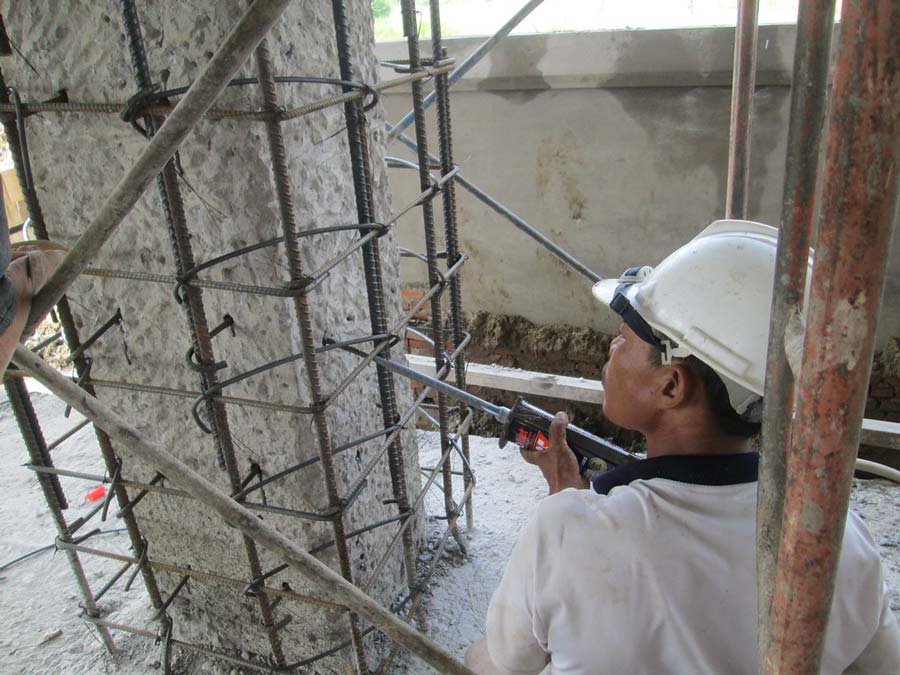 Sửa chữa kết cấu – gia cố móng cột