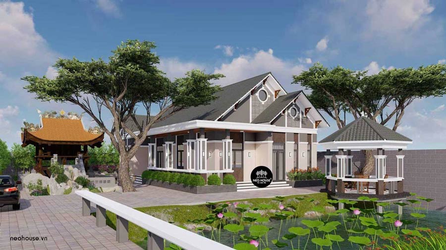 Thiết kế biệt thự 1 tầng