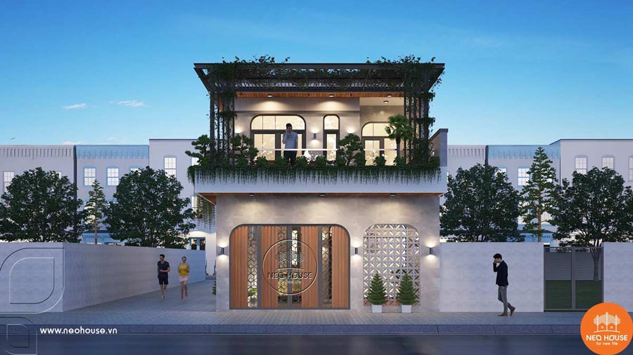 Thiết kế biệt thự đẹp Hải Phòng 100m2 – 150m2