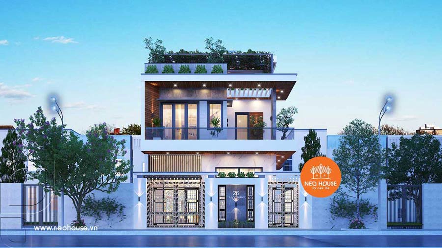 Mẫu biệt thự tại Hải Phòng 200m2 -  250m2