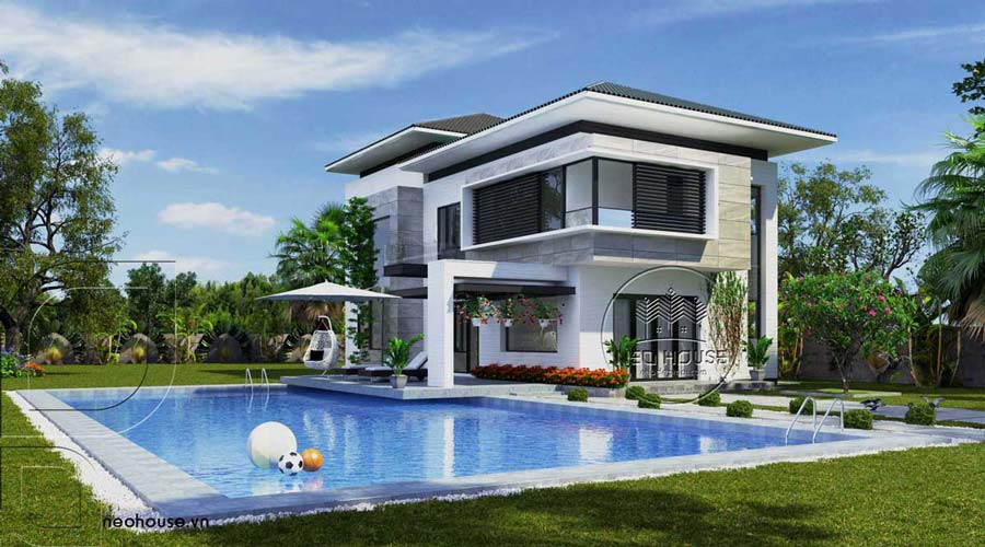 Mẫu biệt thự nhà vườn tại Hải Phòng