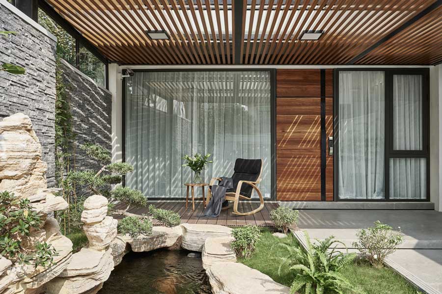 Thiết kế nhà phố 3 tầng không gian mở