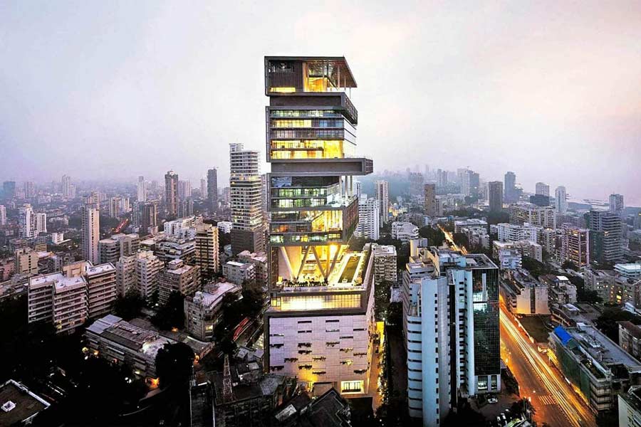 TOP 9. Antilia - Mumbai, Ấn Độ