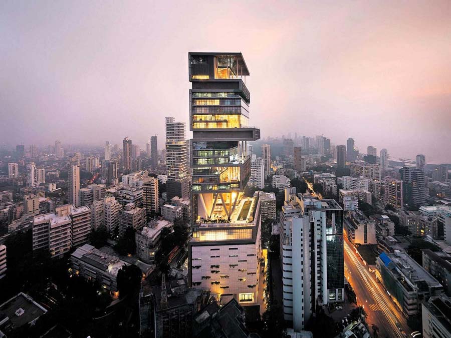 TOP 9. Antilia - Mumbai, Ấn Độ