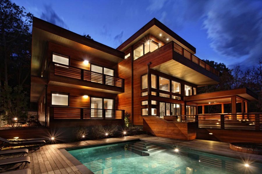 Biệt thự gỗ hiện đại