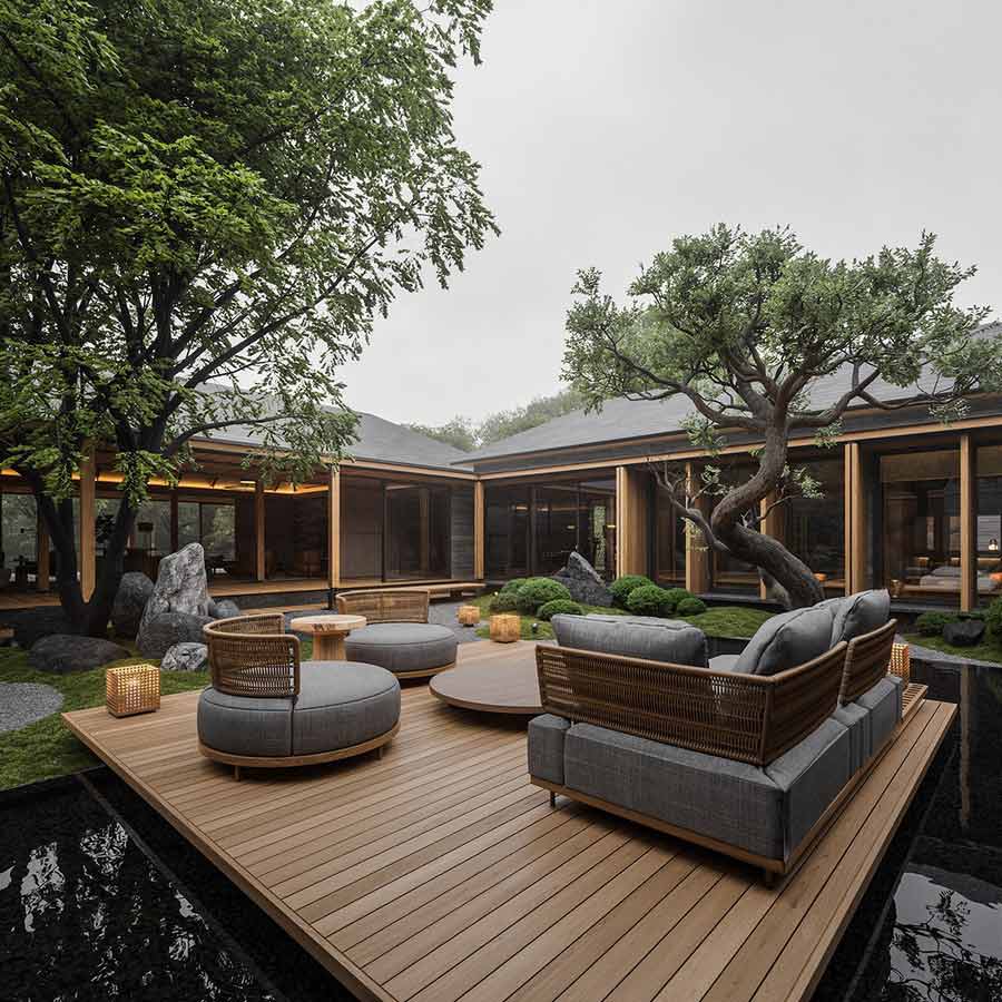 Biệt thự gỗ phong cách Nhật – Zen House
