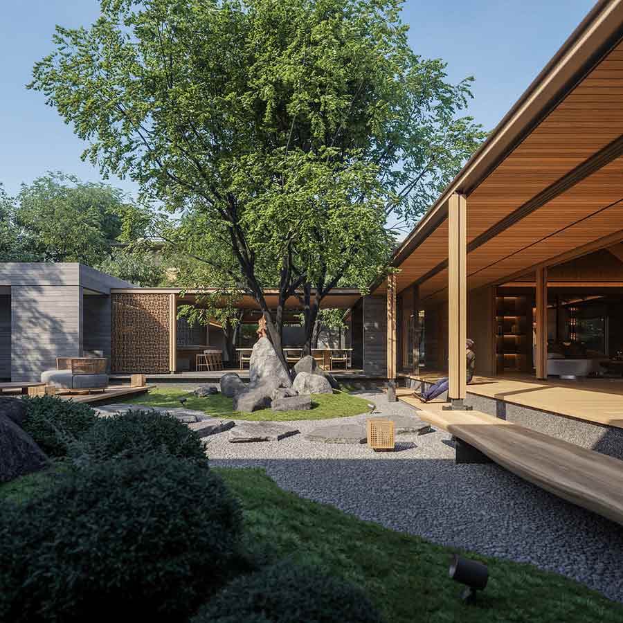 Biệt thự gỗ phong cách Nhật – Zen House