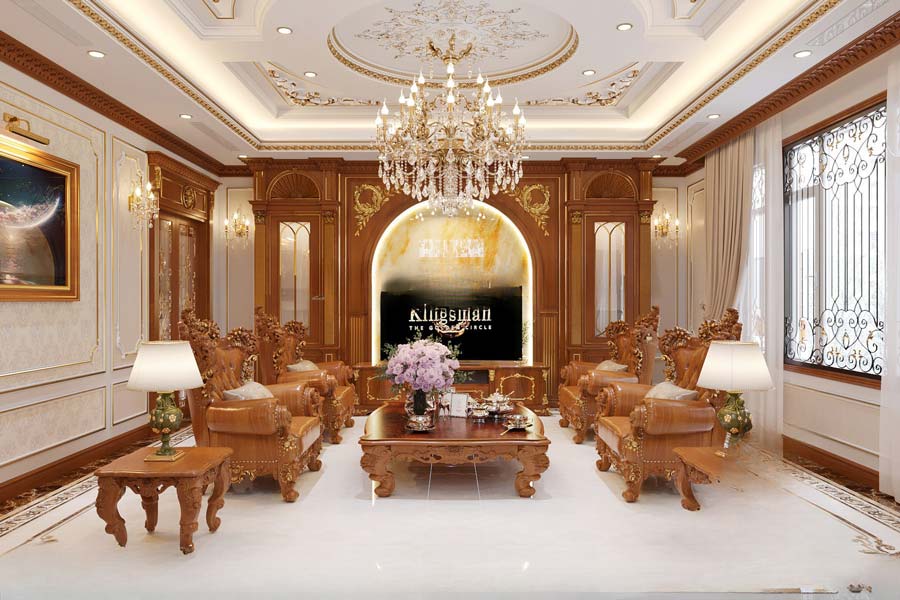 Sử dụng vật liệu gỗ tự nhiên cao cấp