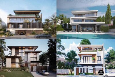 TOP 35+ Thiết Kế Biệt Thự Kính Tinh Tế, Sang Trọng Bật Nhất