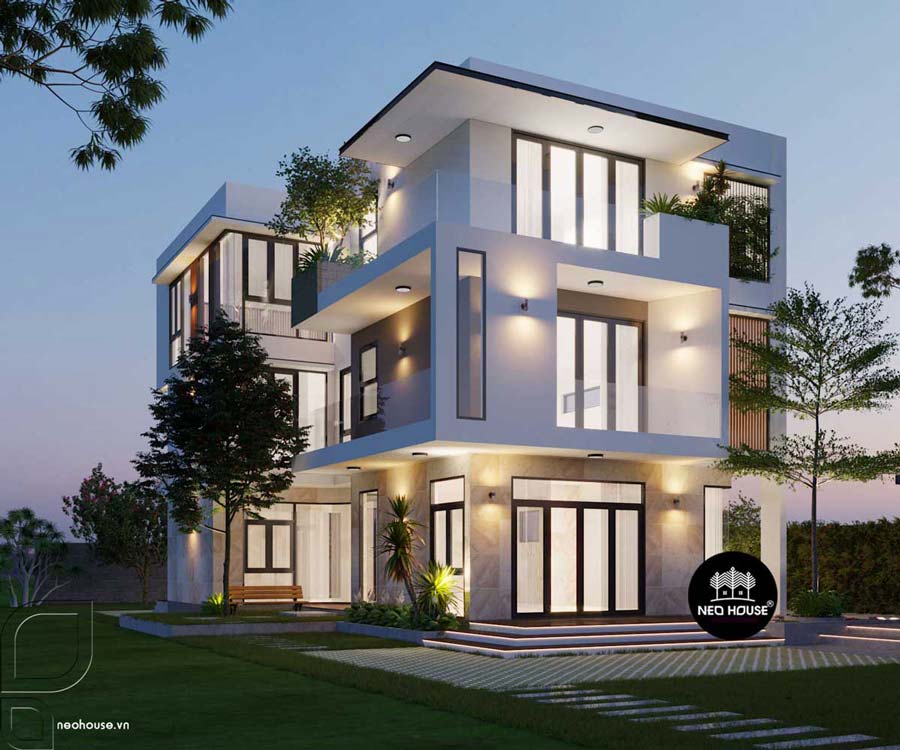 Biệt thự quê phong cách hiện đại