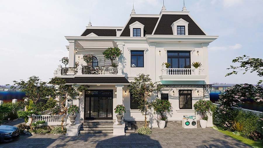 Biệt thự quê tân cổ điển