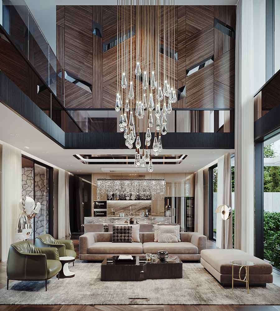 Mẫu biệt thự thông tầng diện tích tầm trung 200 - 300m2