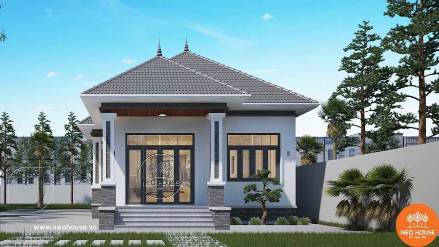 Biệt thự trệt 4 phòng ngủ