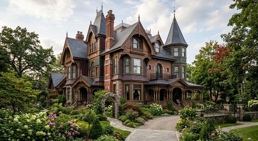 Phong cách Victorian – lộng lẫy và cầu kỳ