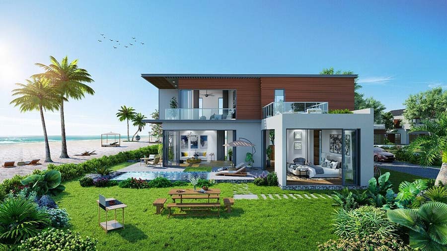 Thiết kế biệt thự 10 tỷ nghỉ dưỡng ven biển