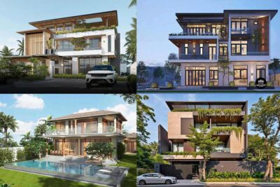 TOP 45+ Mẫu Biệt Thự Không Gian Mở Rộng Rãi, Thông Thoáng