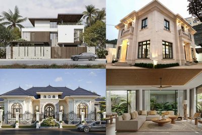 Tuyển chọn những mẫu biệt thự màu kem đẹp xu hướng 2026