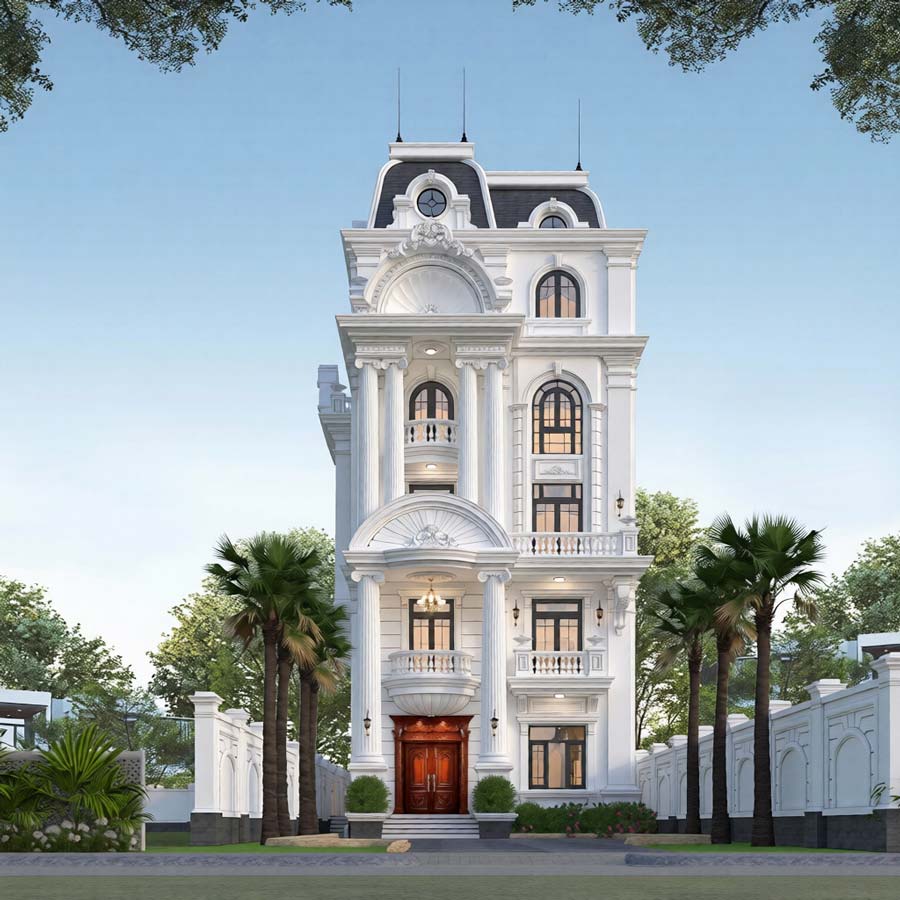 Biệt thự mini 5 tầng