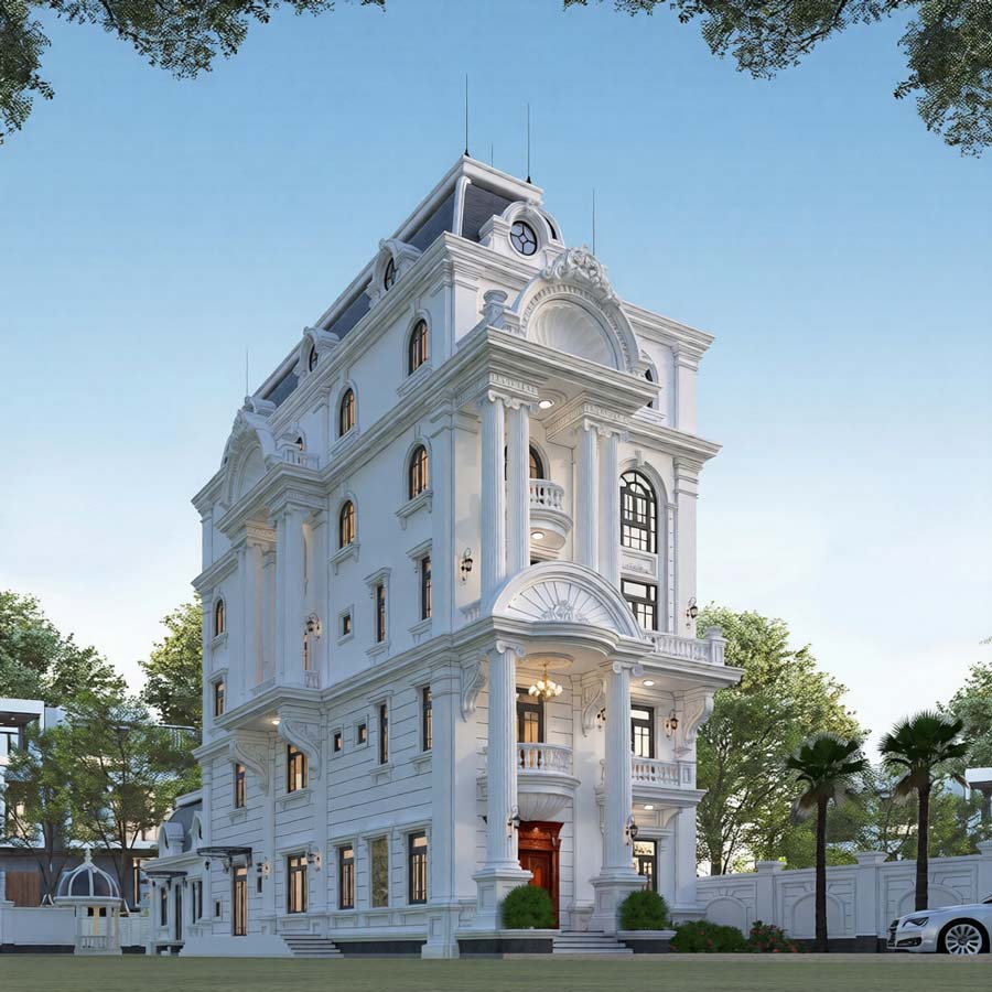 Biệt thự mini 5 tầng