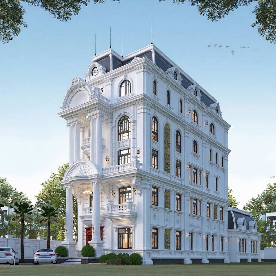 Biệt thự mini 5 tầng