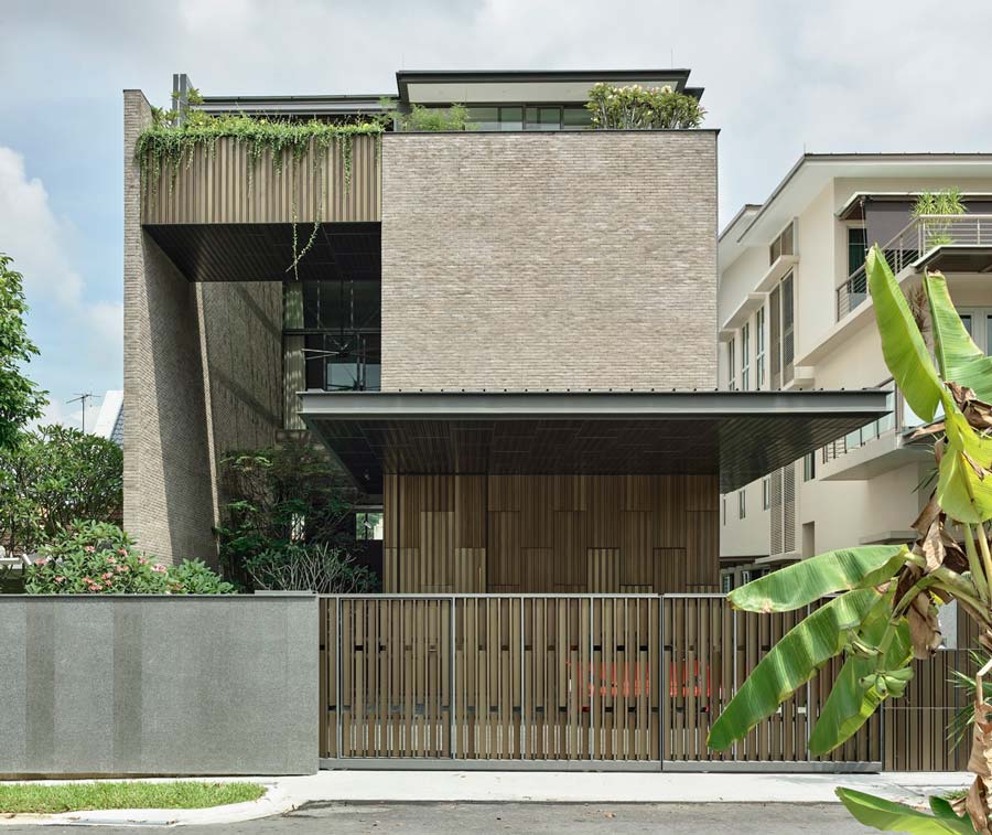 Biệt thự Singapore mini cho diện tích nhỏ đô thị
