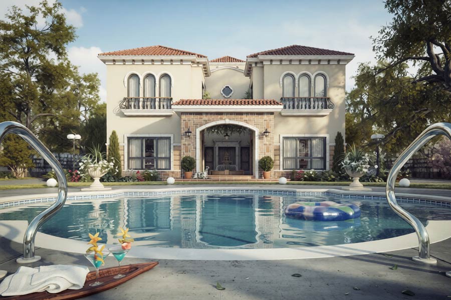 Biệt thự nghỉ dưỡng resort style đậm chất Italy