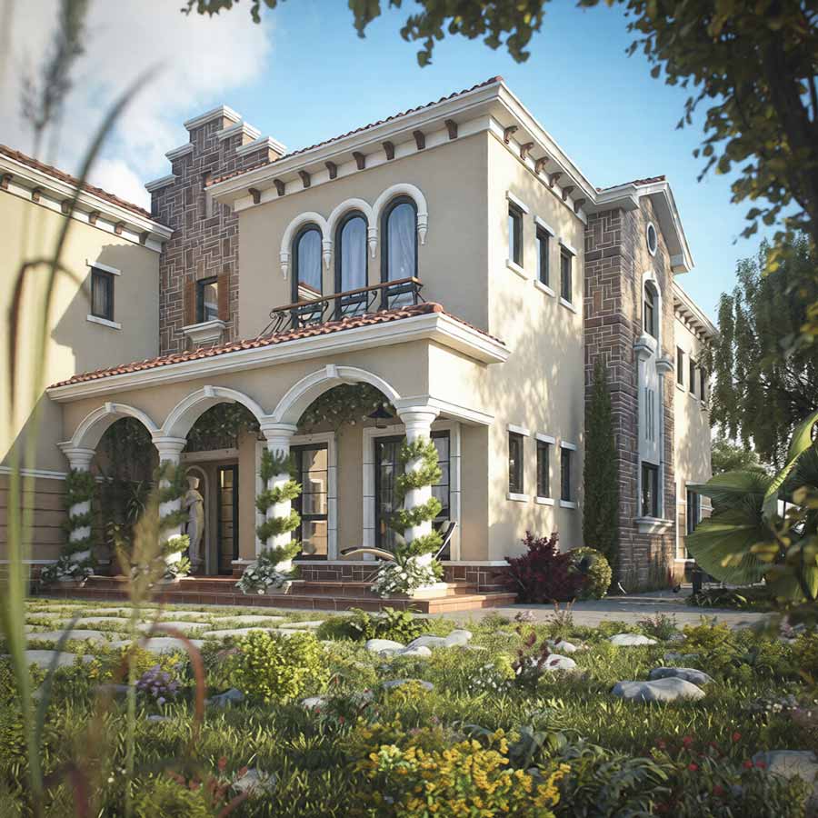 Biệt thự nghỉ dưỡng resort style đậm chất Italy